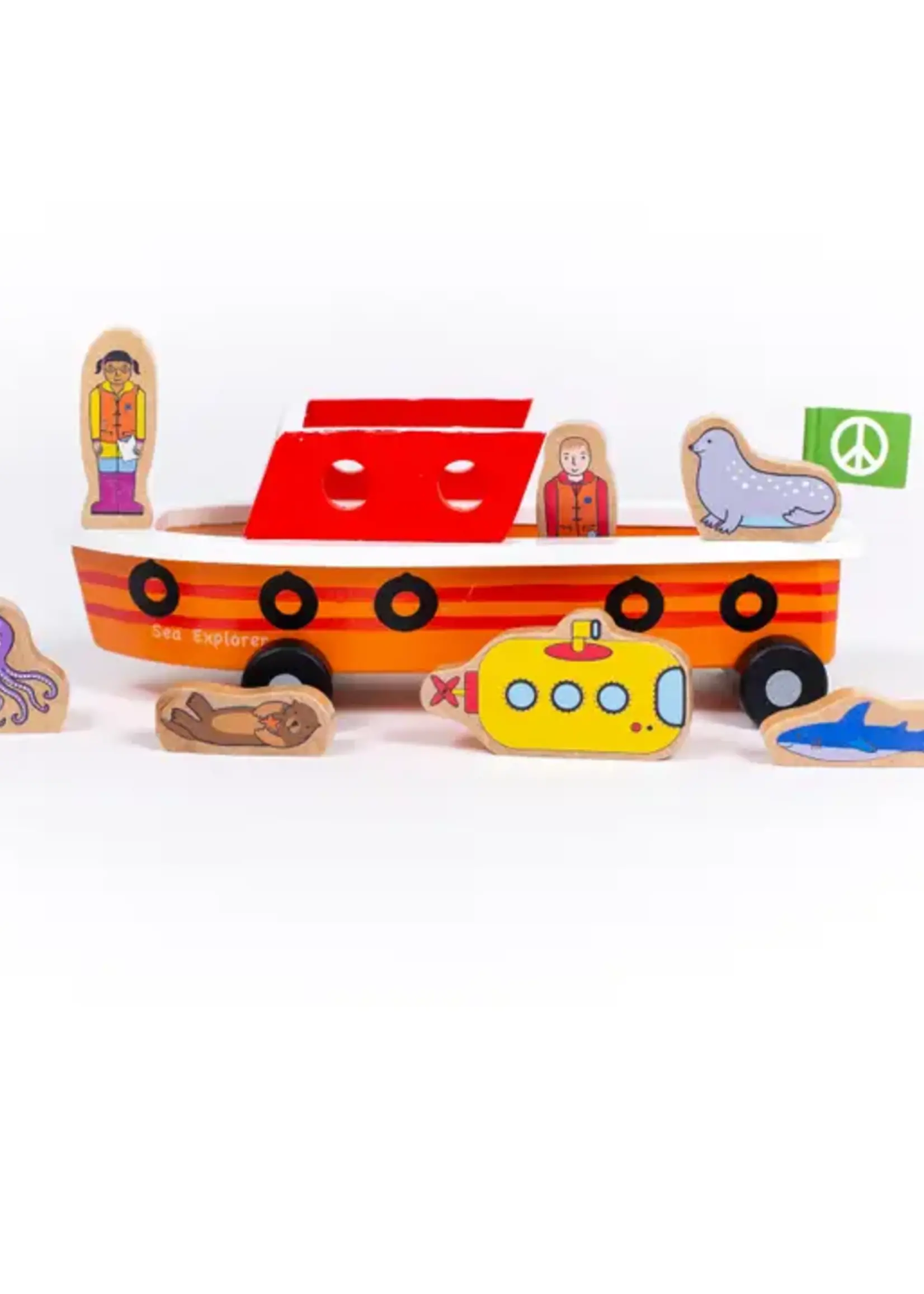Jack Rabbit Creations Ocean Explorer Magnetic Ship