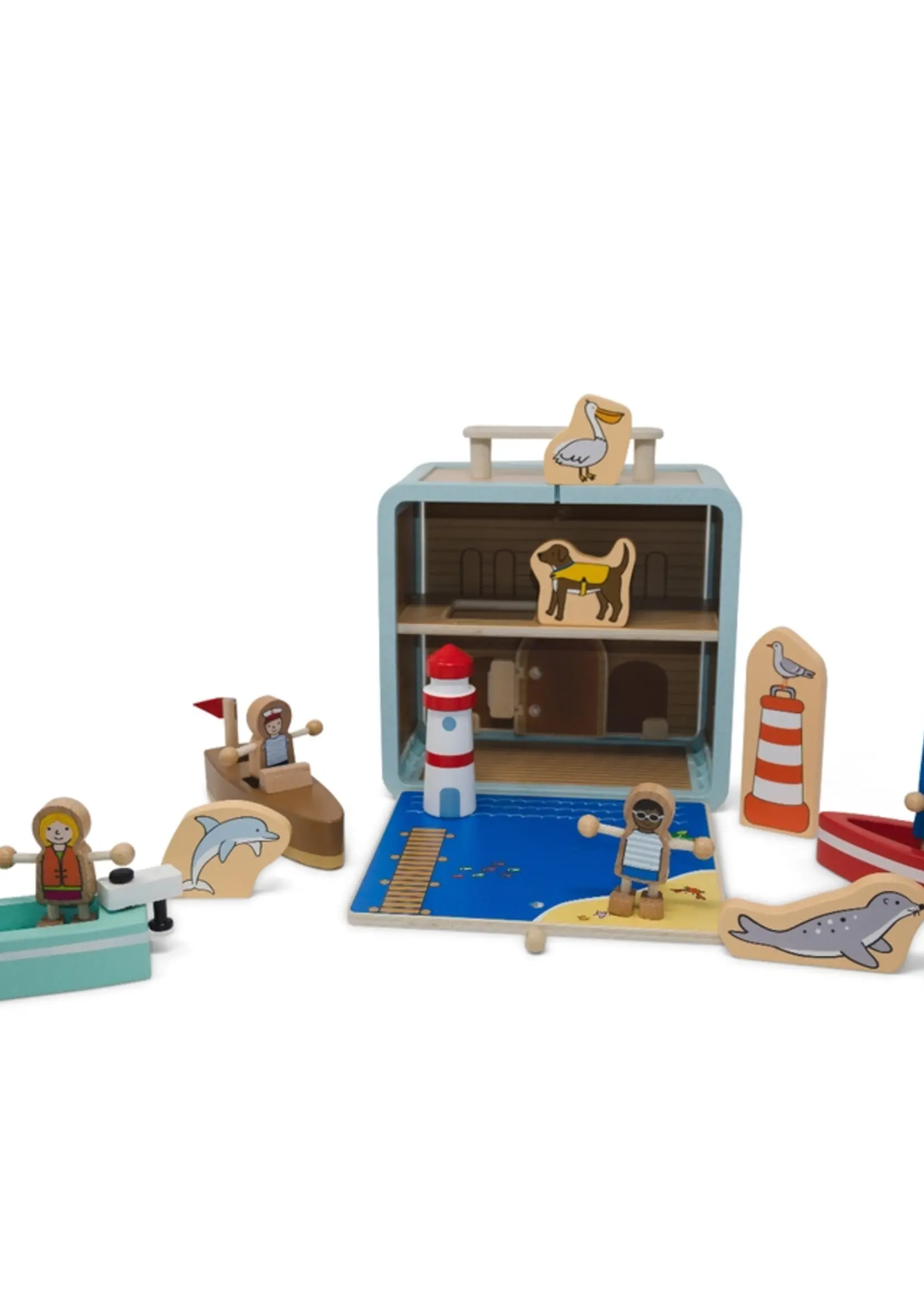 Jack Rabbit Creations Suitcase Series: Yacht Club