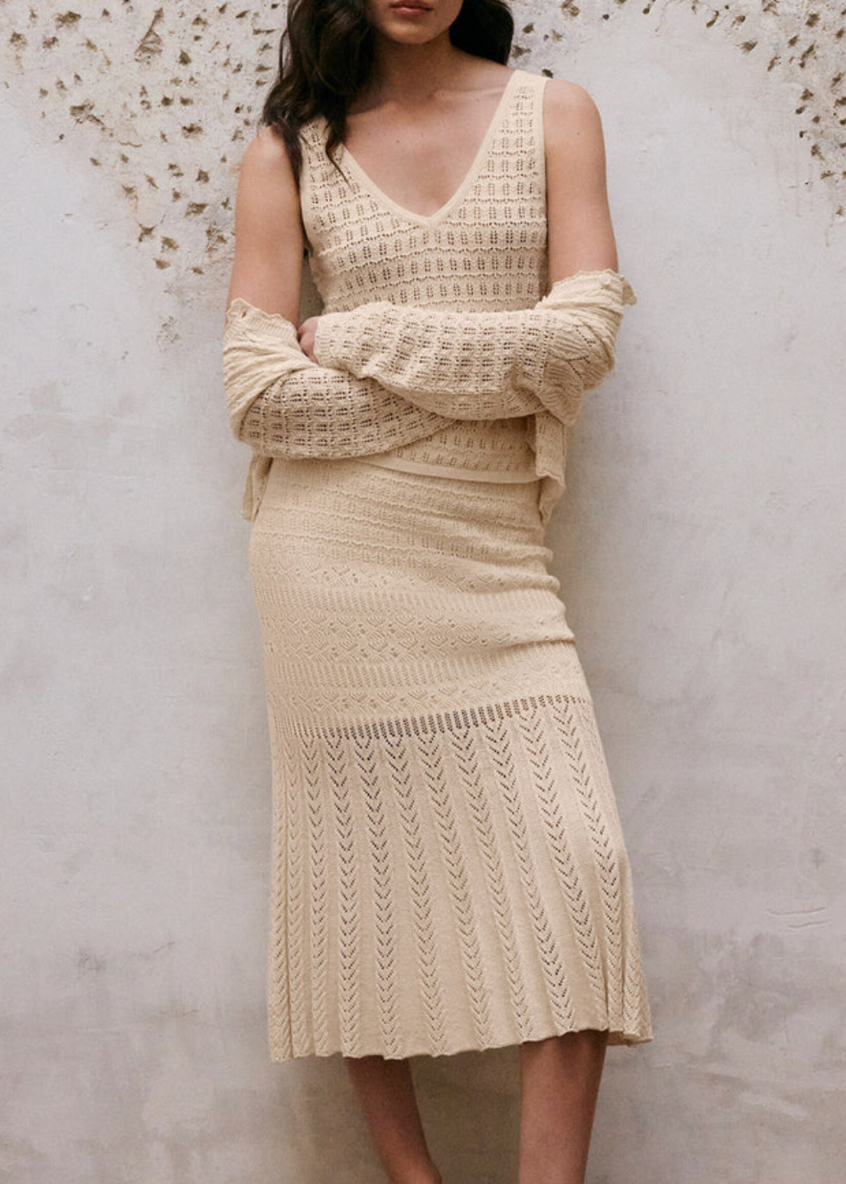 Z Supply Soria Crochet Skirt