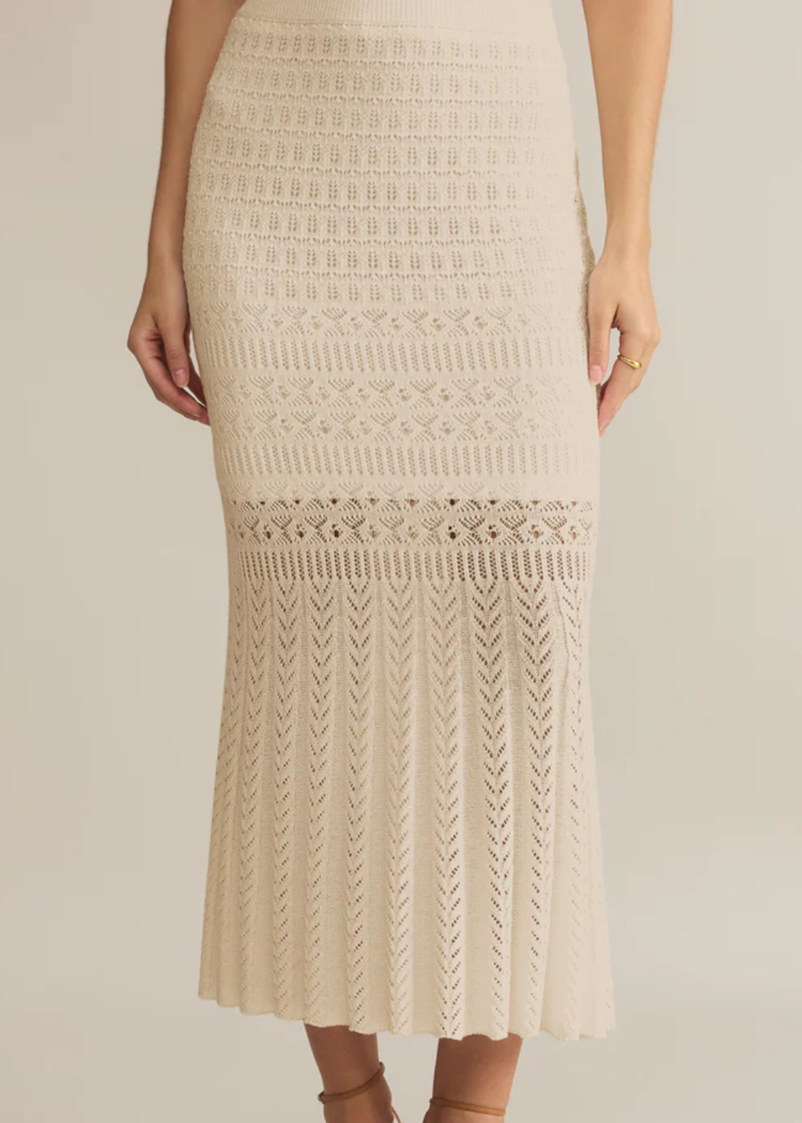Z Supply Soria Crochet Skirt
