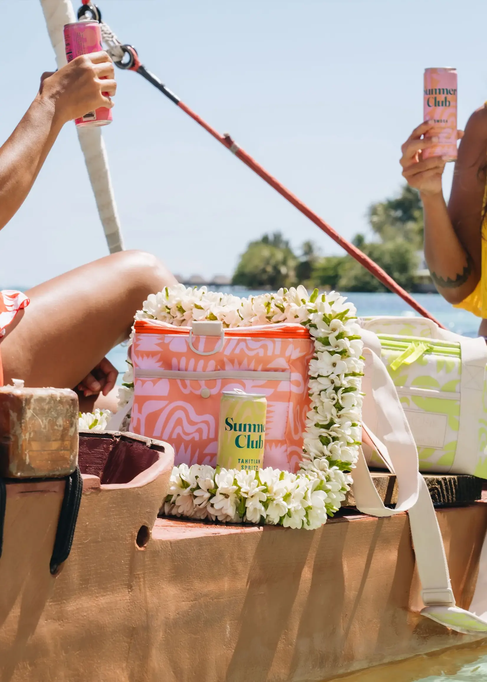 Aloha Collection Summer Club Packable Cooler