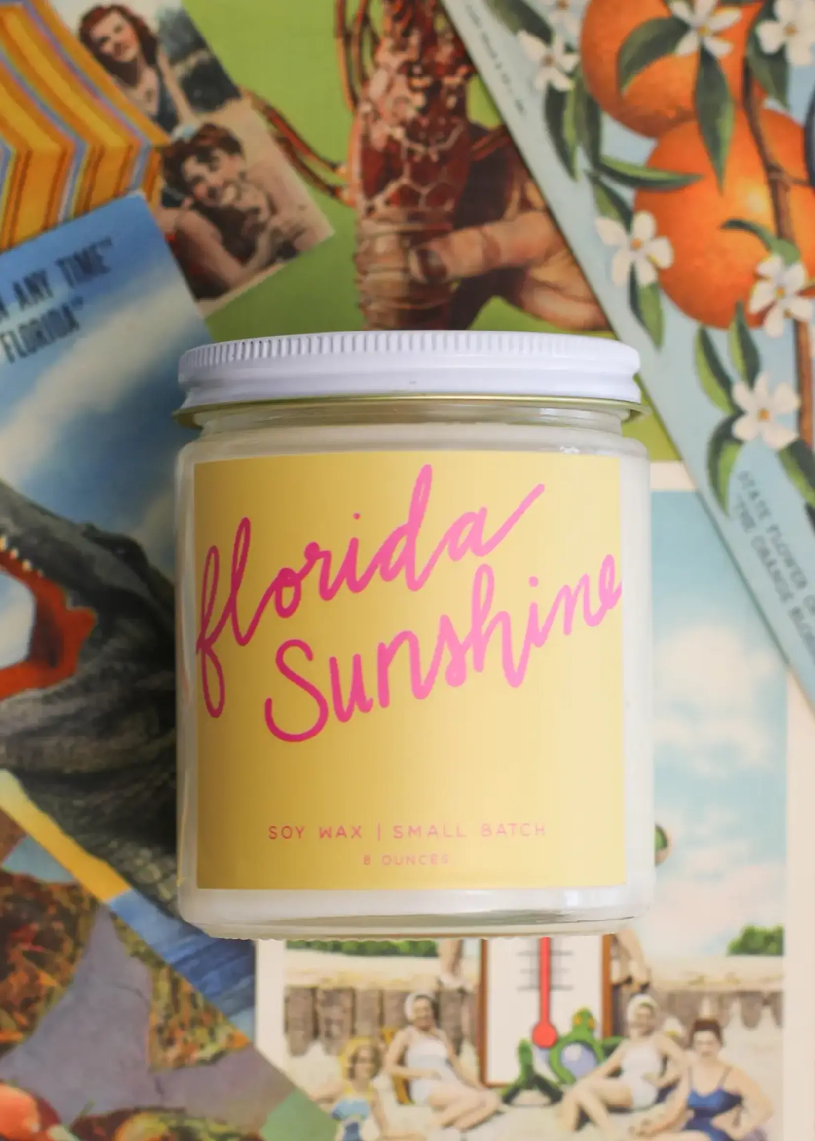Florida Sunshine: 8 oz Soy Wax
