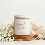 Fresh Linens: 8 oz Soy Wax