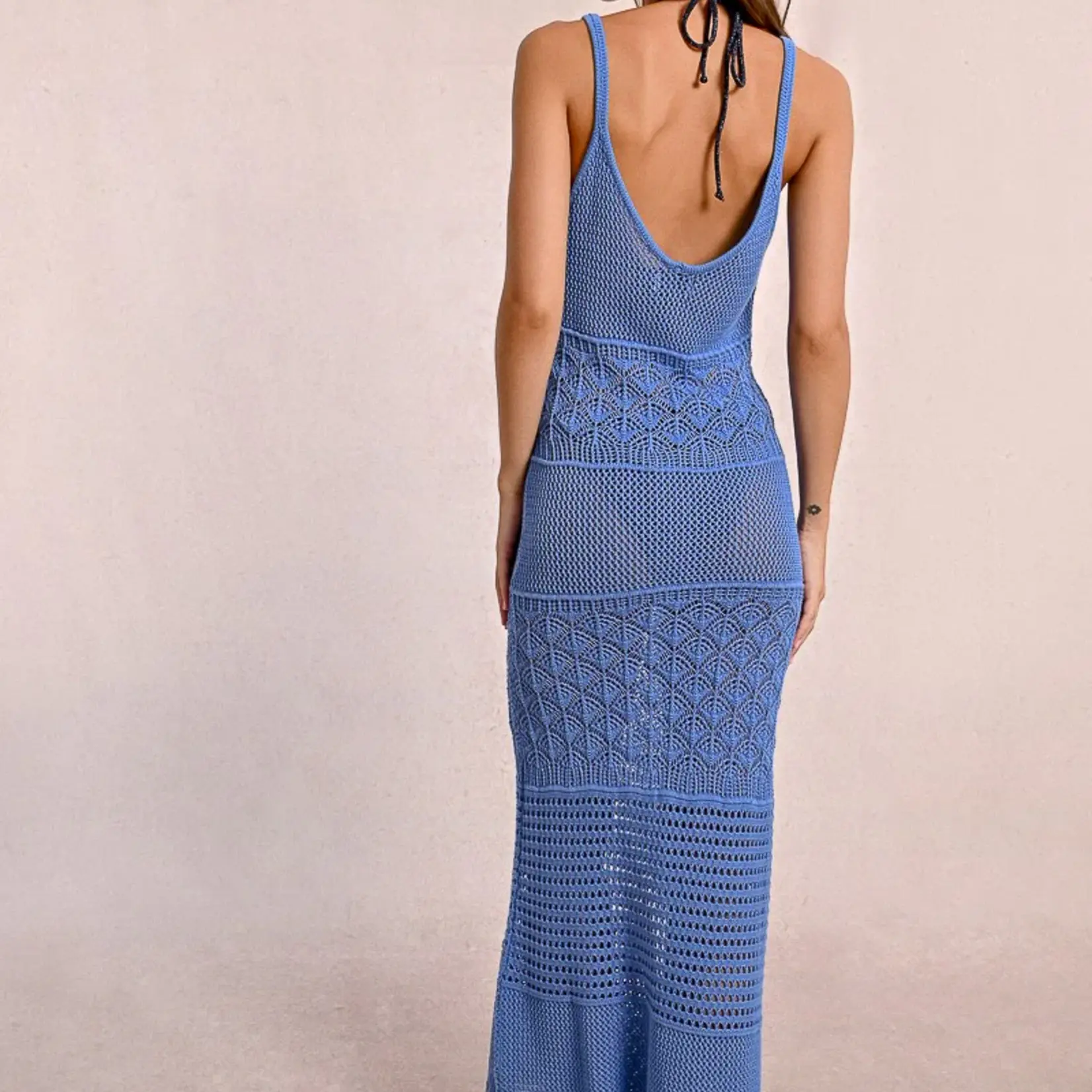 Long Openwork Dress