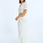 Long Skirt w English Embroidery