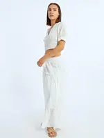 Long Skirt w English Embroidery