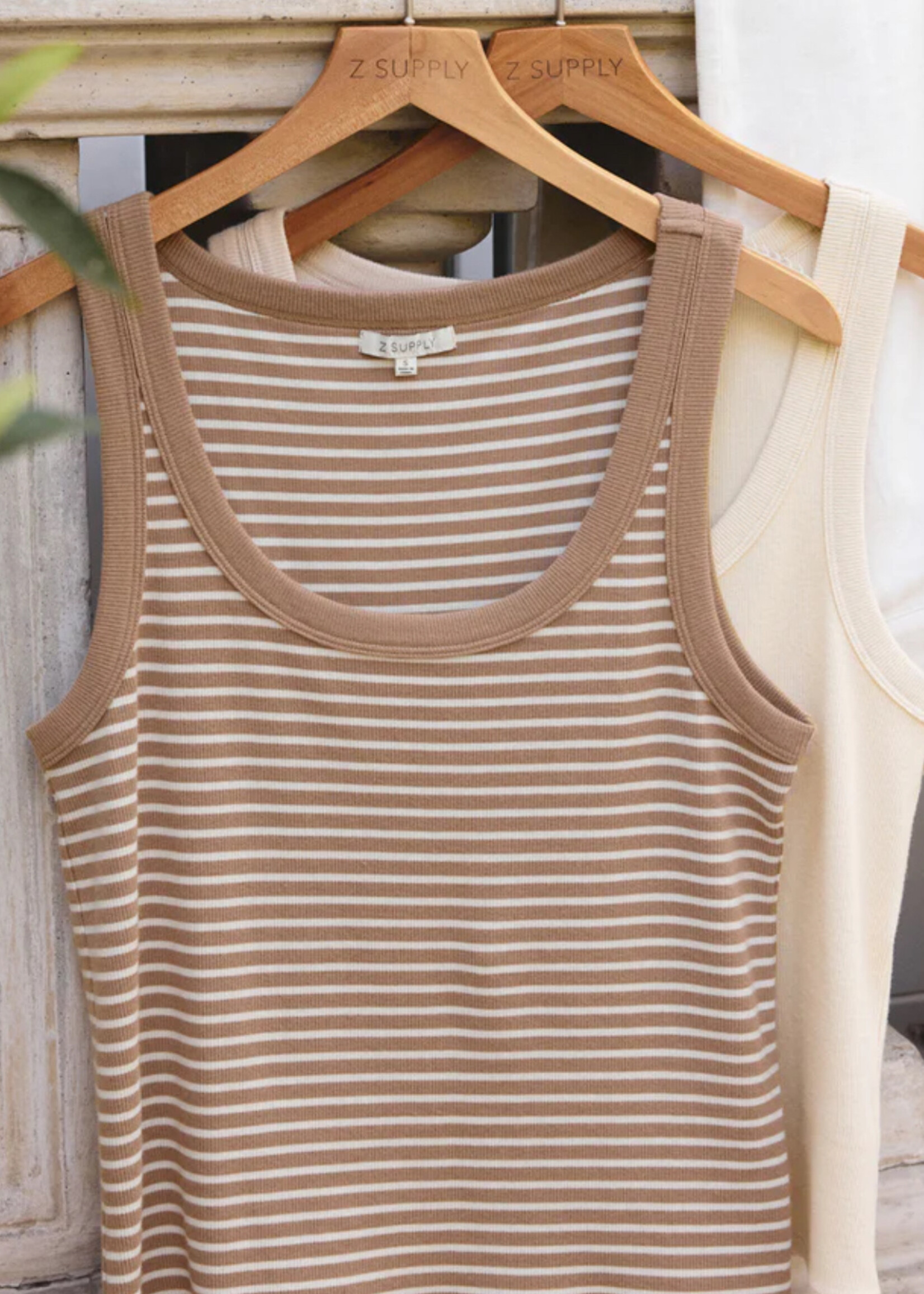 Z Supply Elin Stripe Rib Tank