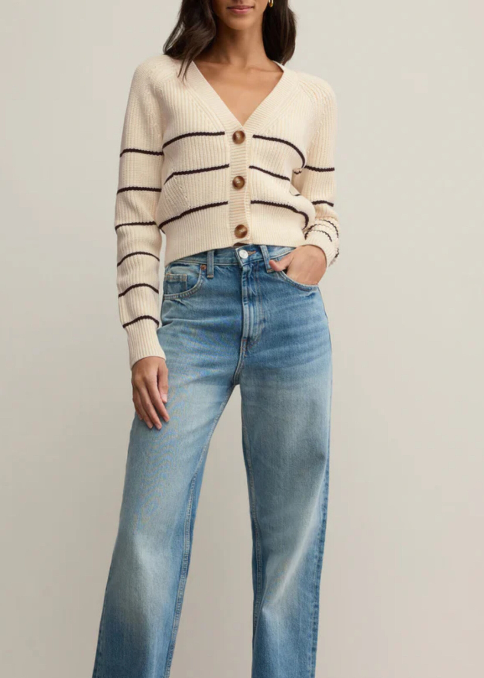 Z Supply Stefi Stripe Cardigan