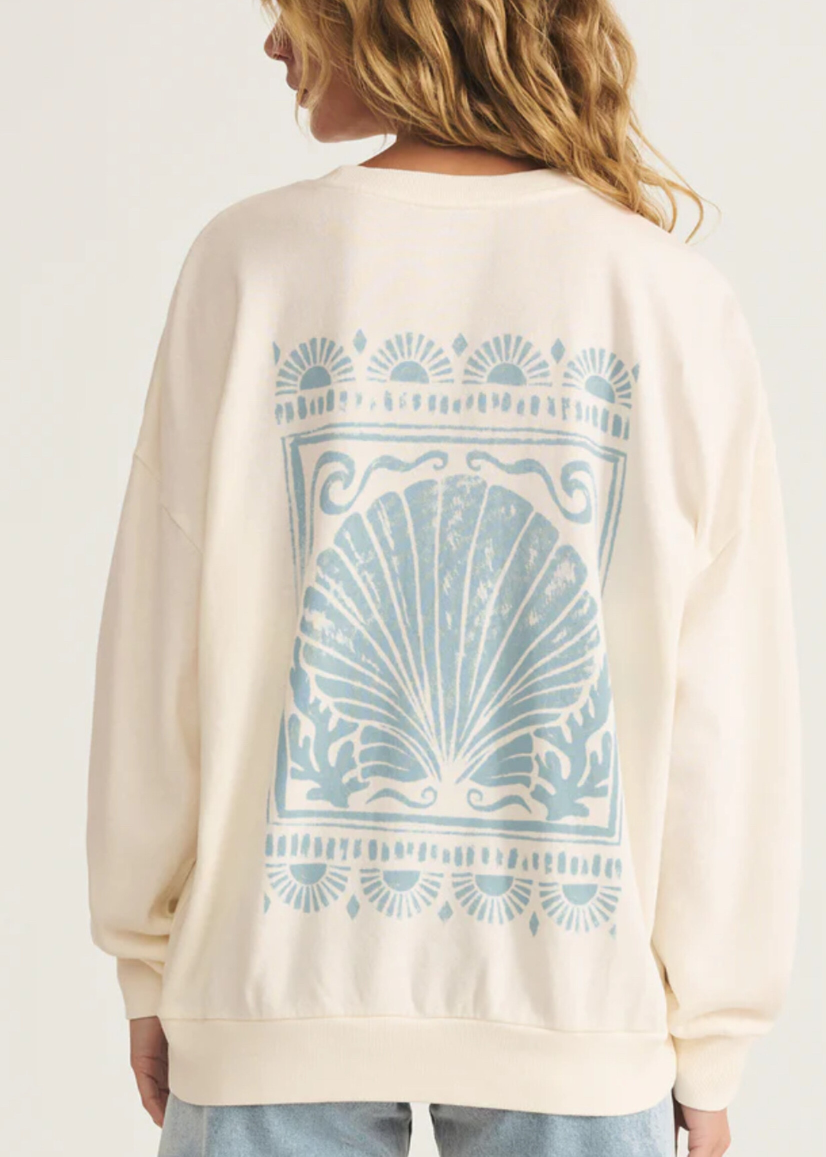 Z Supply L'Ocean Sunday Sweatshirt