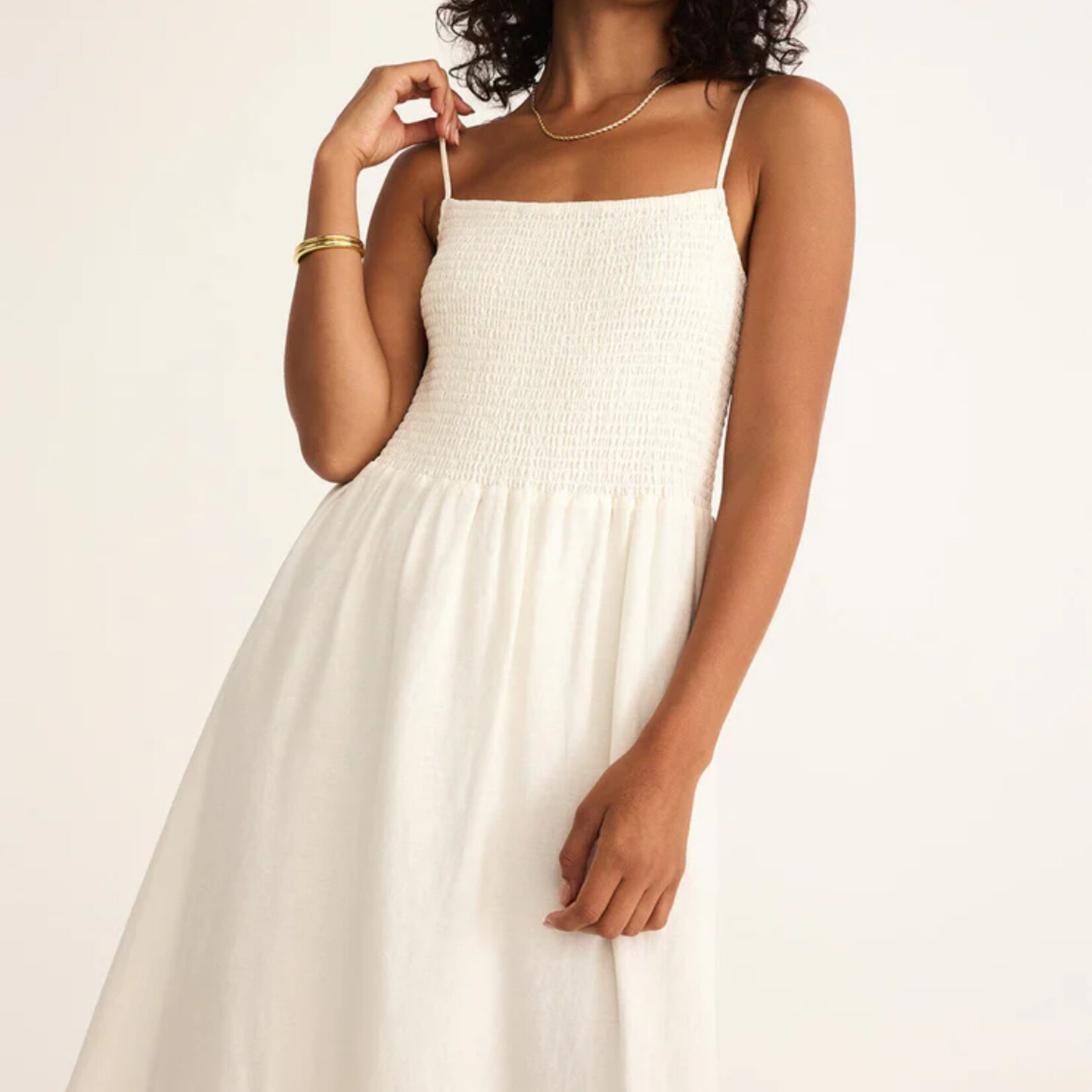Z Supply Bayside Linen Maxi Dress