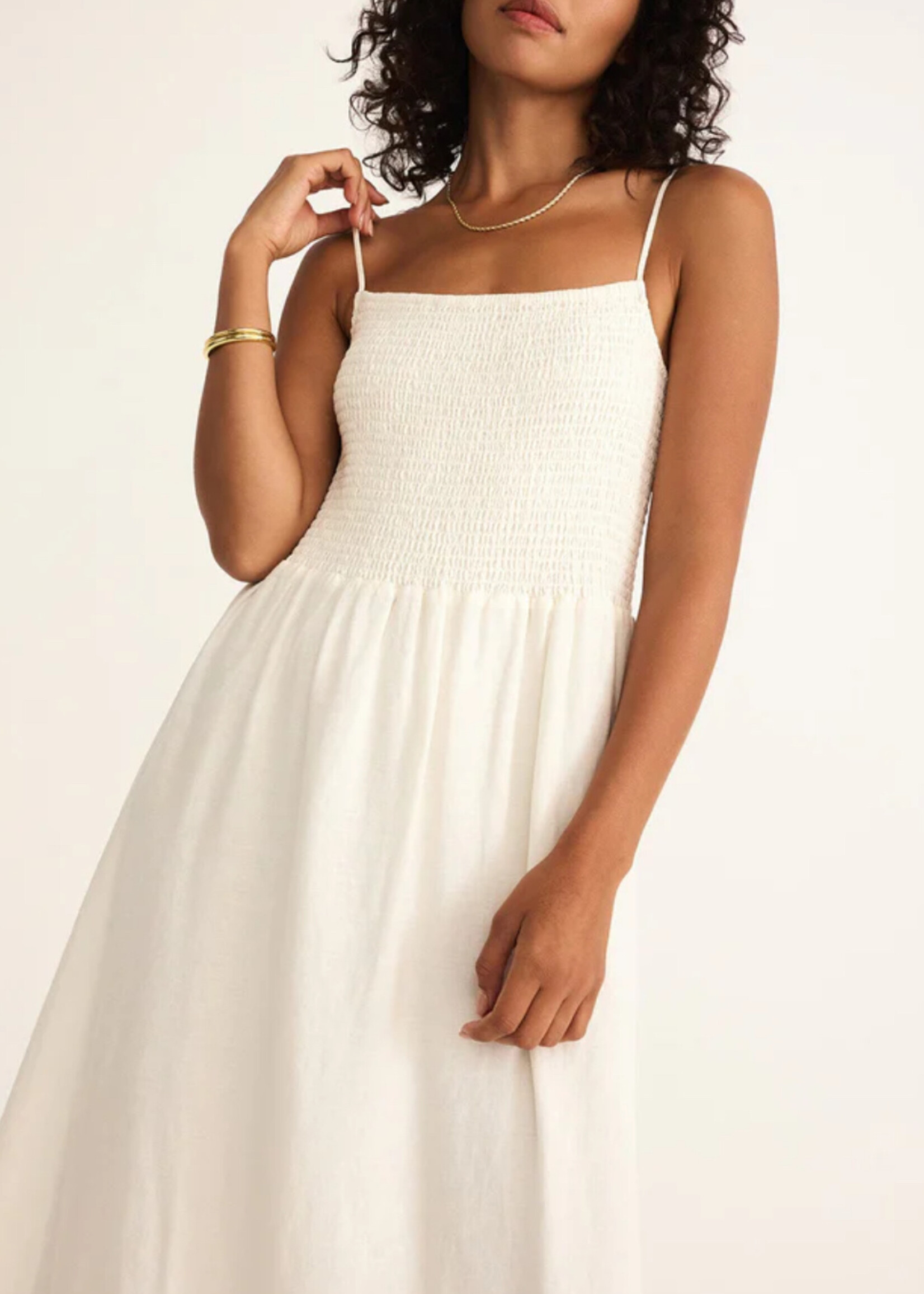 Z Supply Bayside Linen Maxi Dress