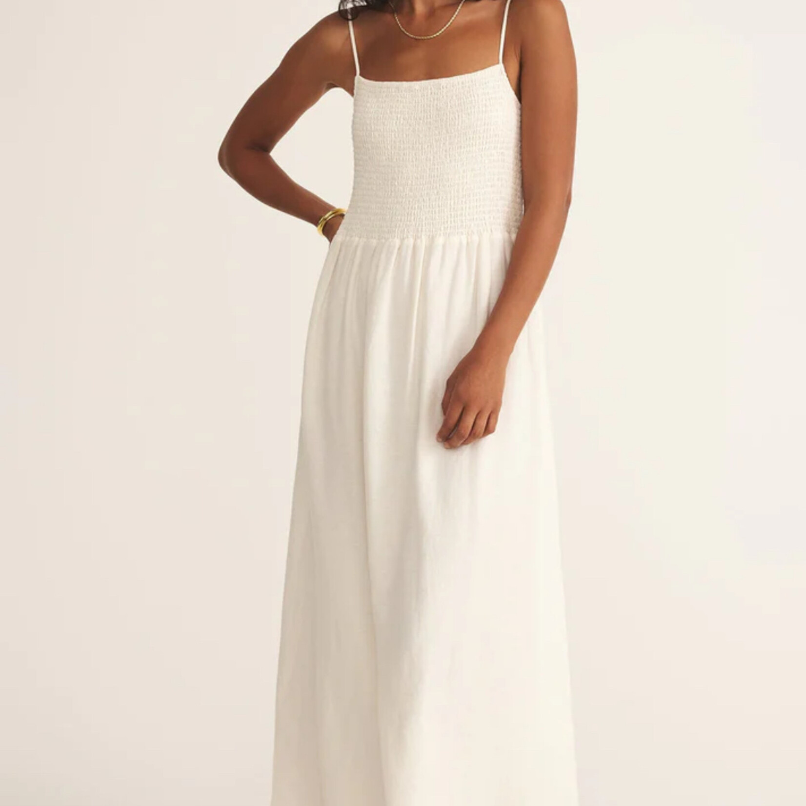 Z Supply Bayside Linen Maxi Dress