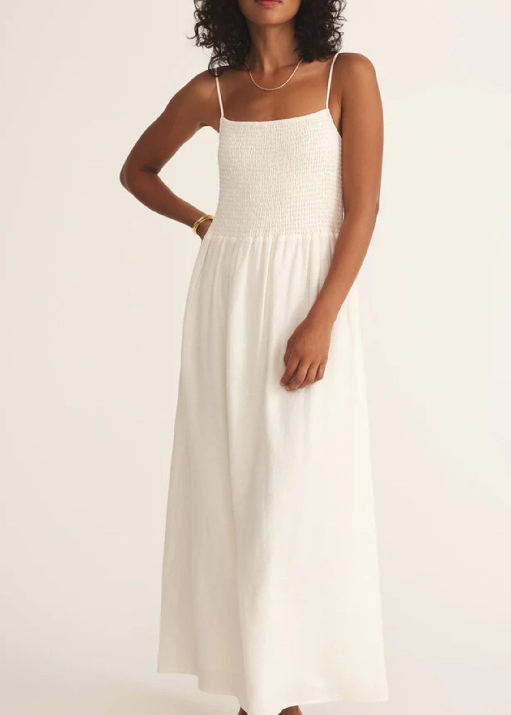 Z Supply Bayside Linen Maxi Dress