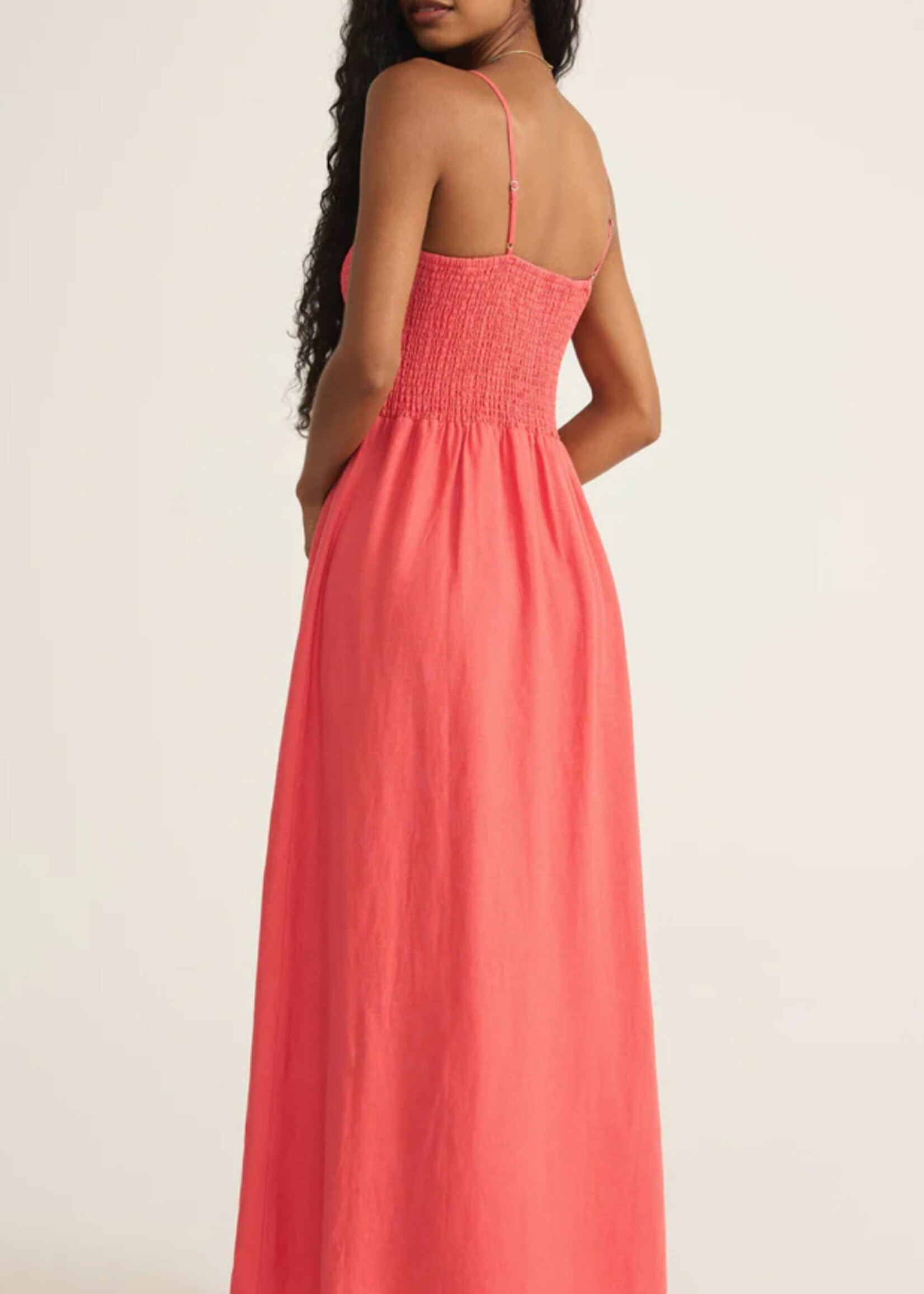 Z Supply Bayside Linen Maxi Dress