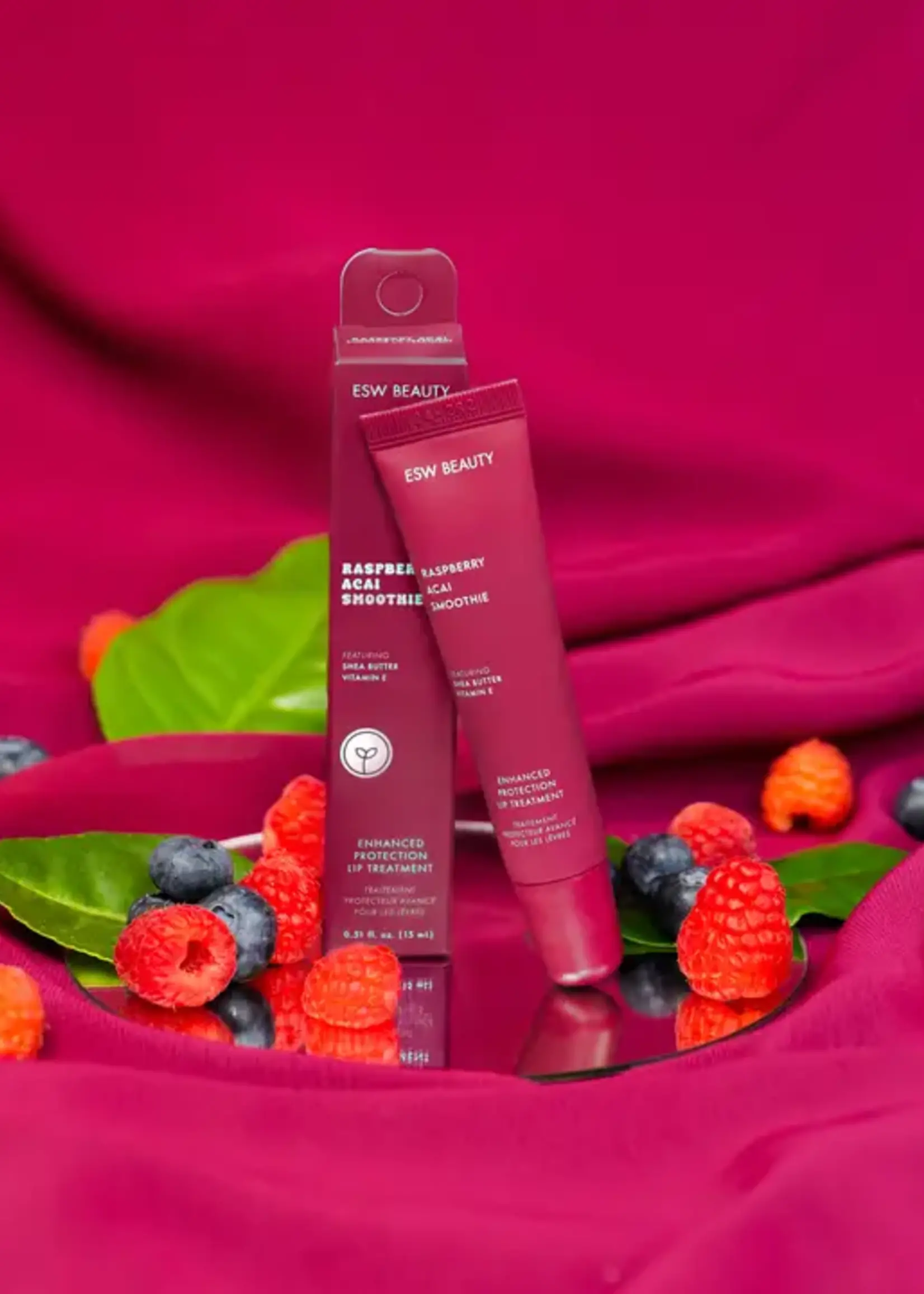 Raspberry Acai Smoothie Enhanced Protection Lip Treatment
