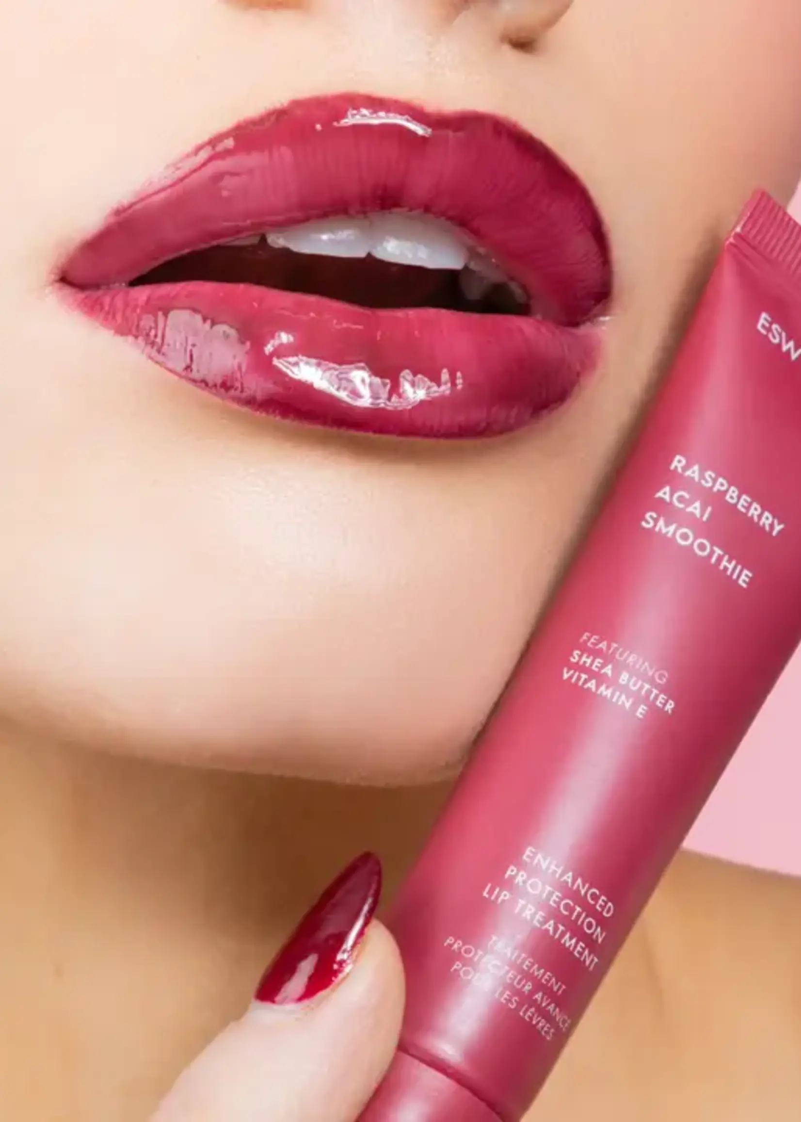 Raspberry Acai Smoothie Enhanced Protection Lip Treatment