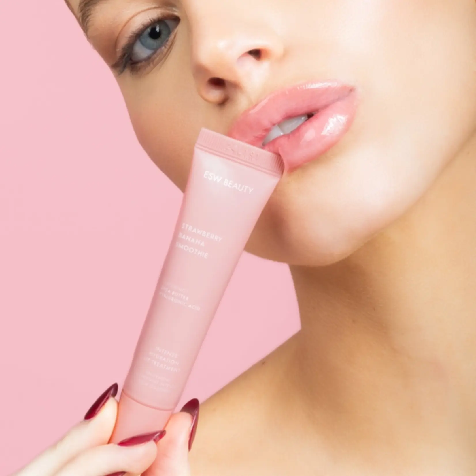 Strawberry Banana Smoothie Intense Hydration Lip Treatment