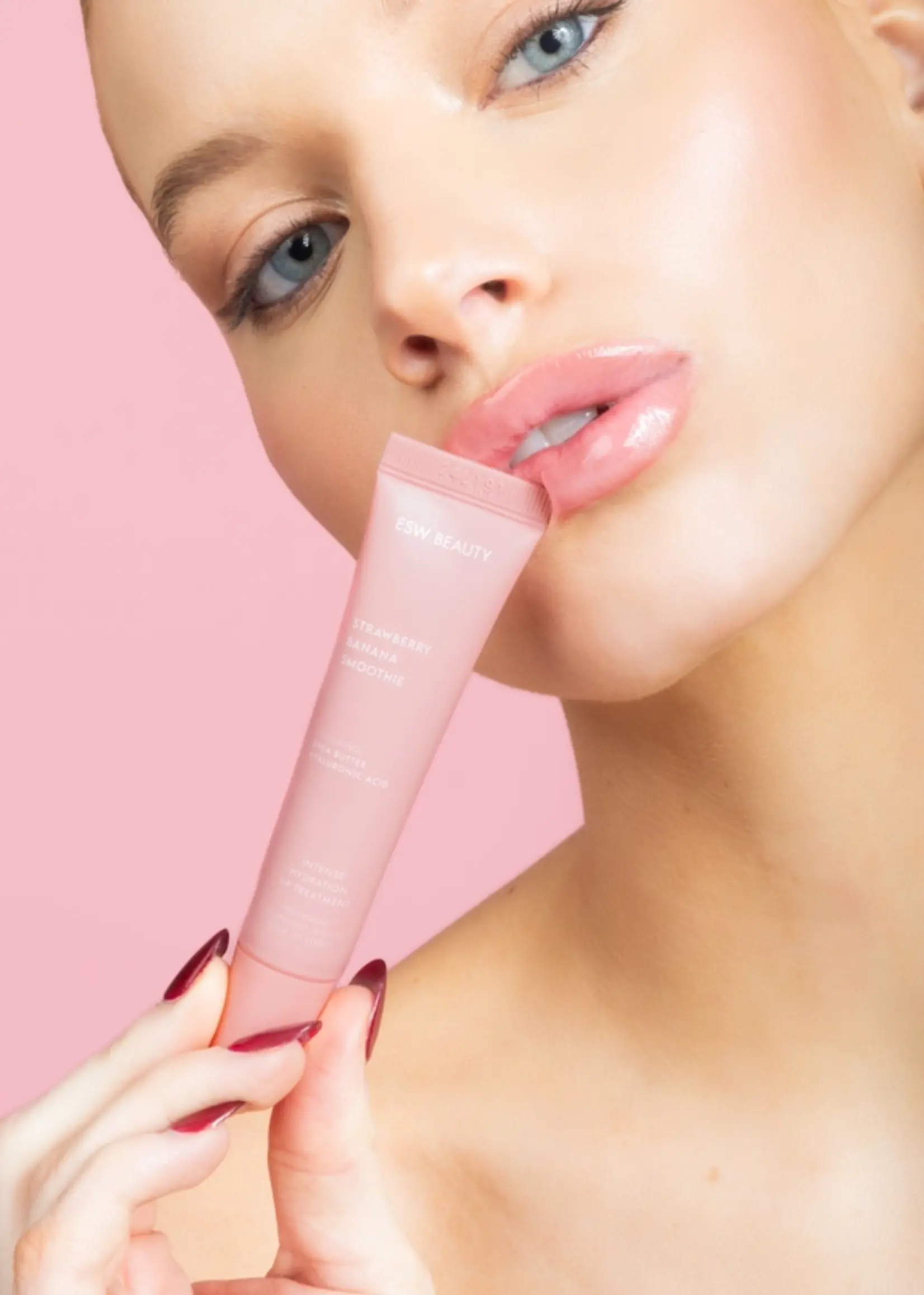 Strawberry Banana Smoothie Intense Hydration Lip Treatment