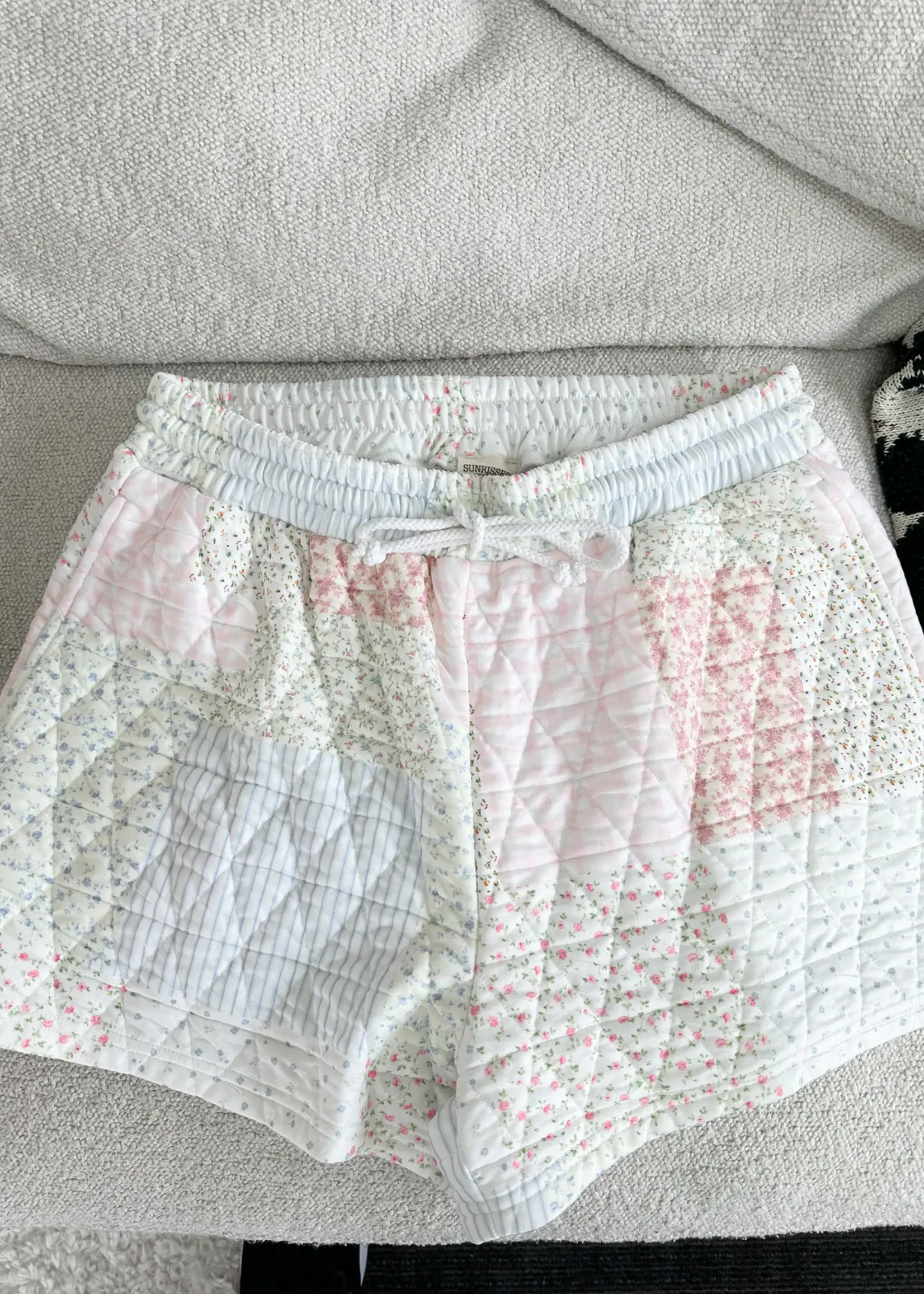 Sunkissed Coconut Quilted Short
