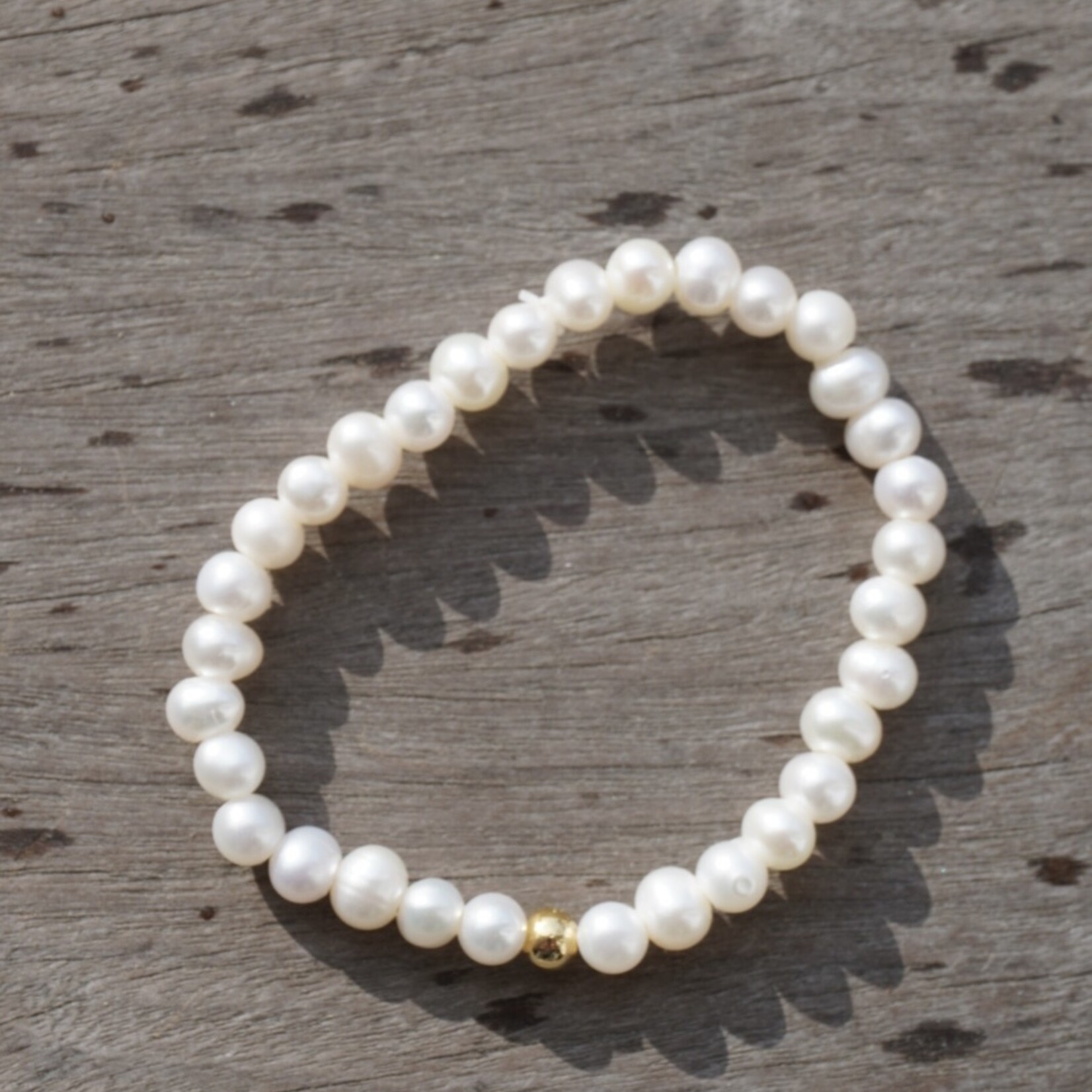 5mm Pearl Stretch Bracelet