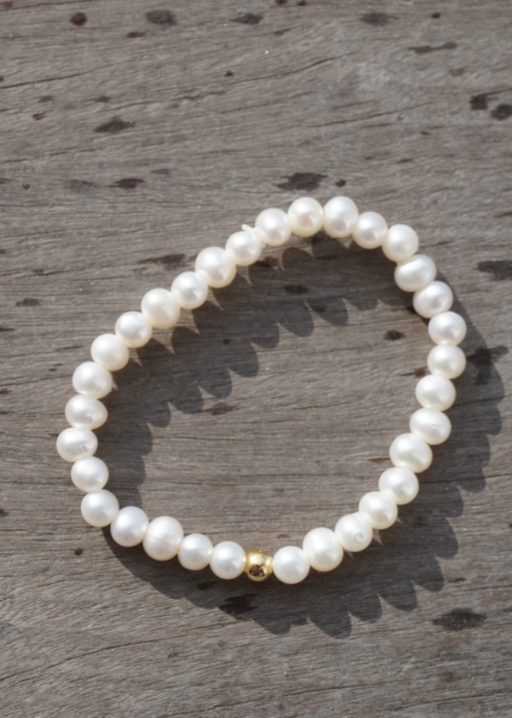 5mm Pearl Stretch Bracelet