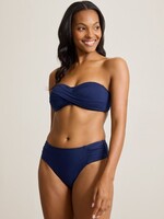 Tommy Bahama Pearl High-Waist Side-Shirred Bikini Bottoms