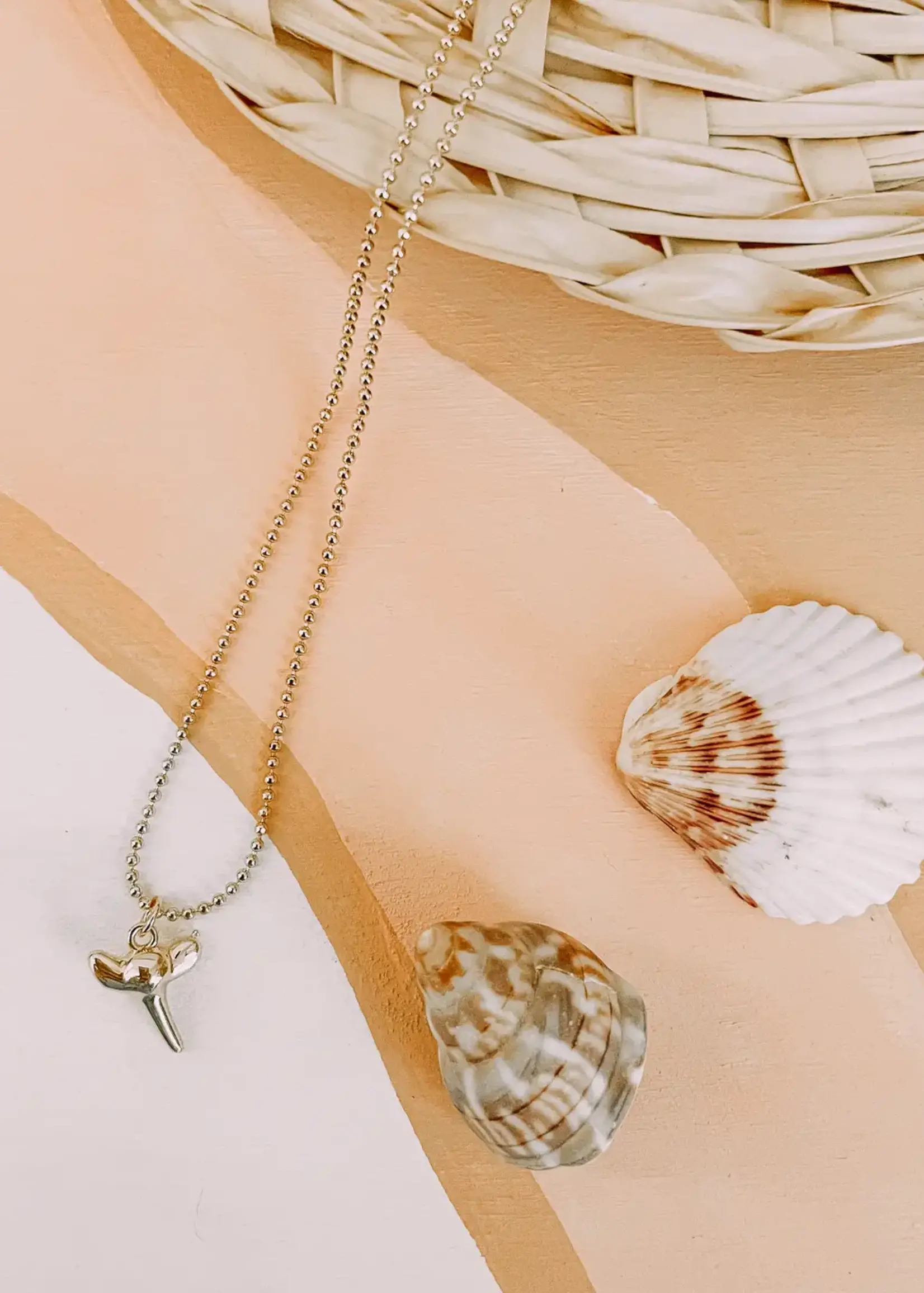 driftaway jewelry Gold Shark Tooth Necklace