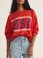 Z Supply USA Sunday Sweatshirt