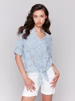 Charlie B Shirt with Front Tie