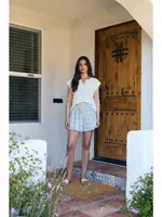 Plaid Flowy Shorts