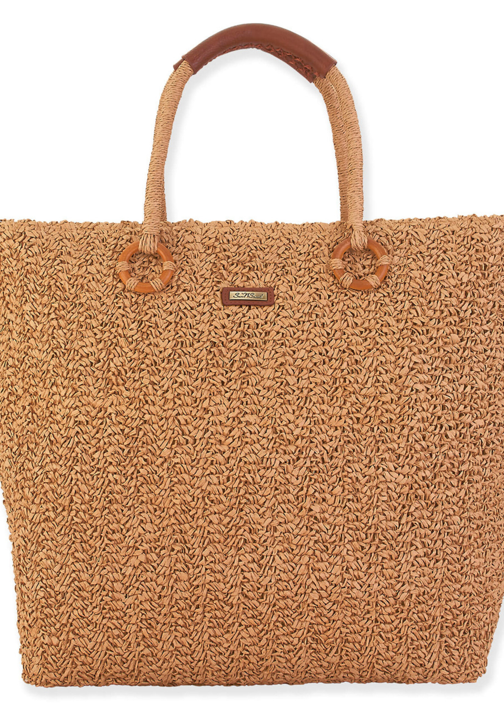Sun N Sand Madeleine Crochet Shoulder Tote