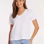 Mododoc S/S V-Neck Boxy Tee