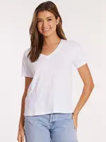 Mododoc S/S V-Neck Boxy Tee