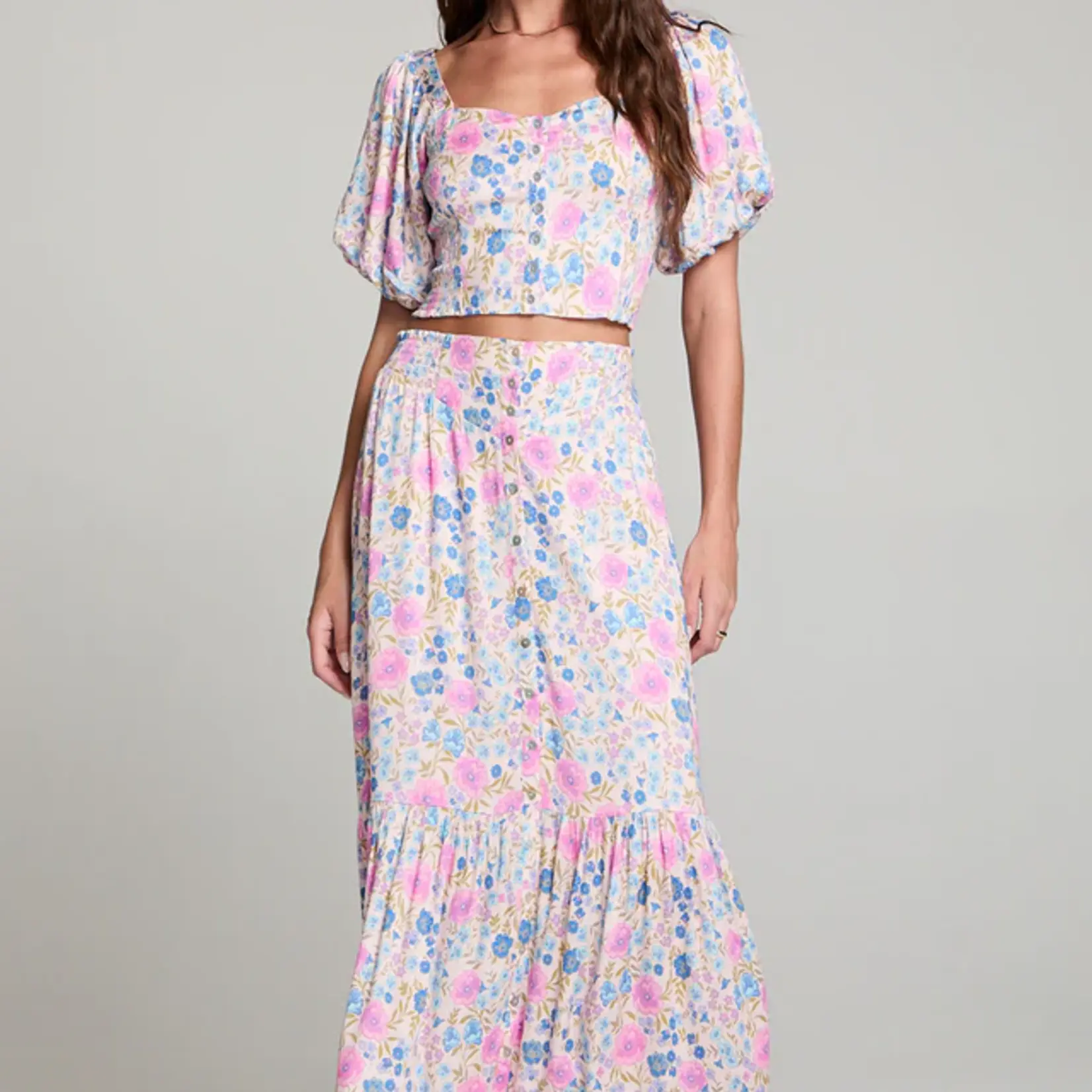 Saltwater Luxe Dagny Midi Skirt