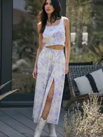 Saltwater Luxe Ida Midi Skirt