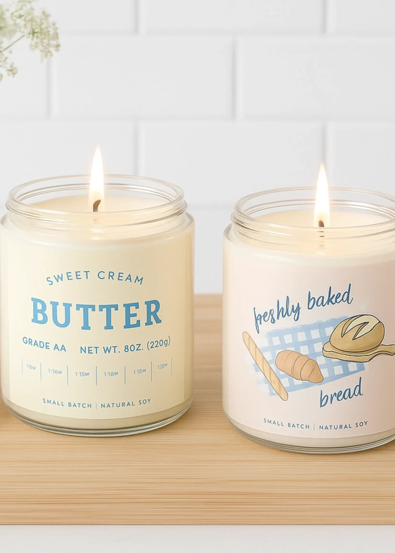 Sweet Cream Butter - 8oz Soy Candle
