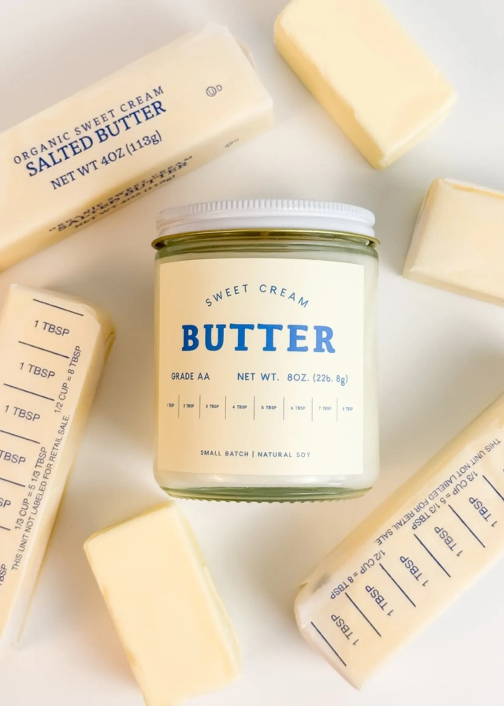 Sweet Cream Butter - 8oz Soy Candle