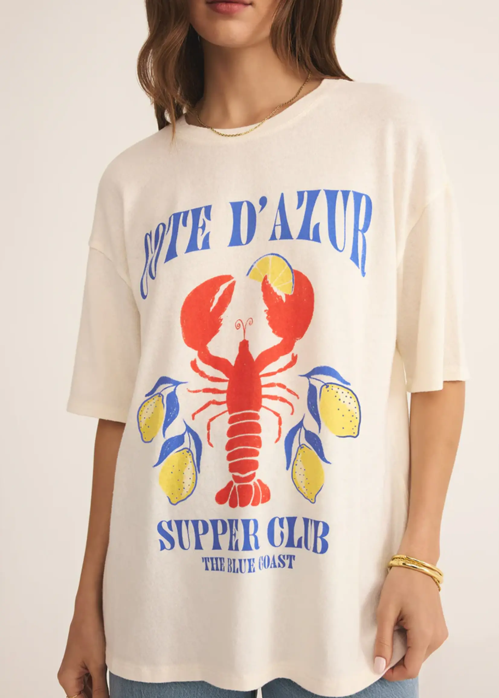 Z Supply Blue Coast Socal Tee