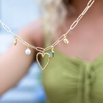 driftaway jewelry Driftaway X 506 Charm Necklace | Open Heart