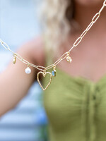 driftaway jewelry Driftaway X 506 Charm Necklace | Open Heart