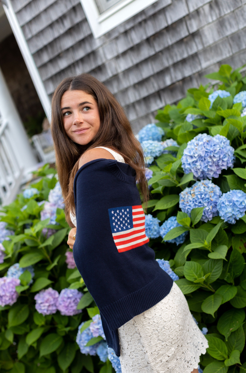 American Flag Sweater - Five 0 Six Surf Boutique