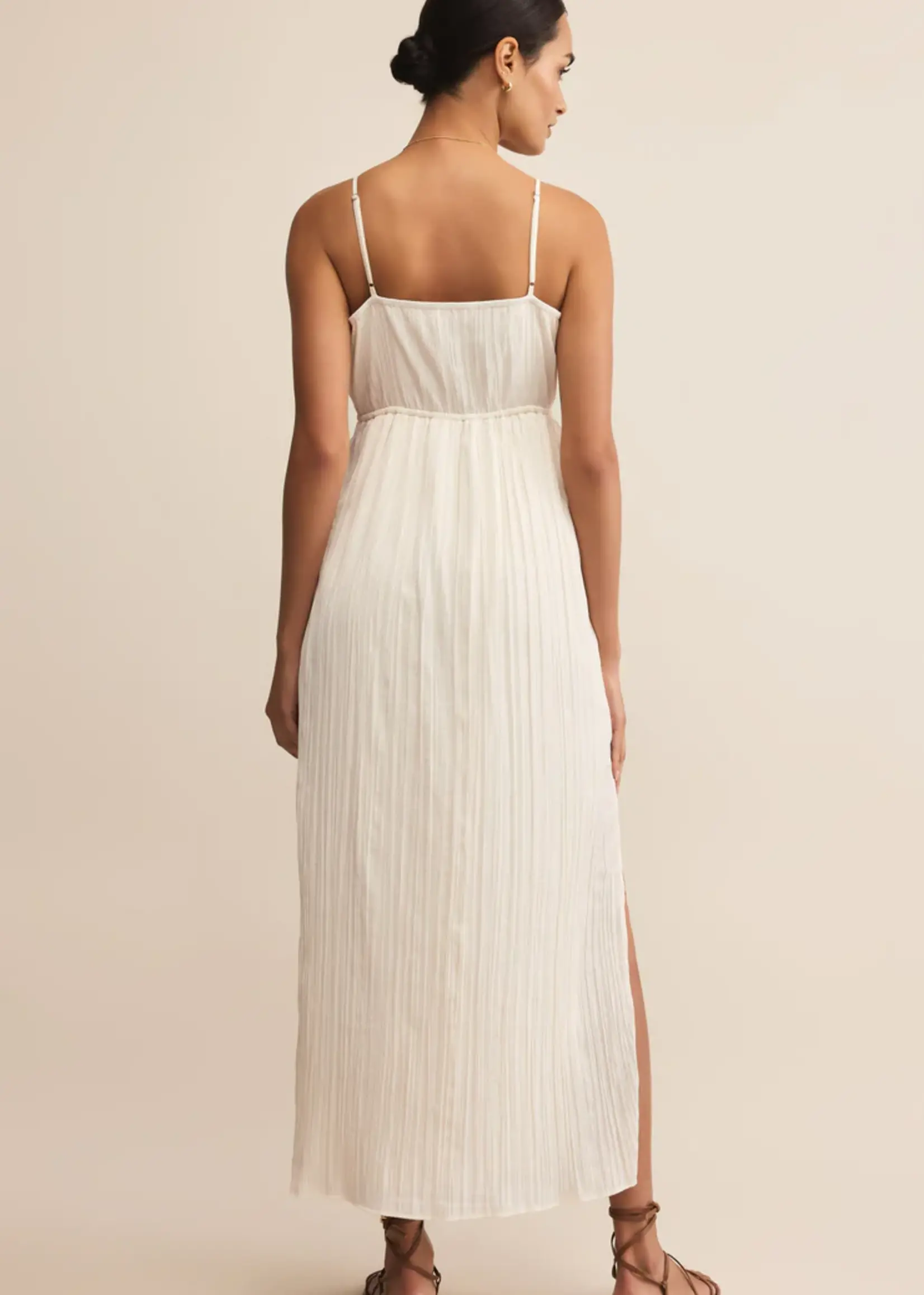 Z Supply Manon Satin Maxi Dress