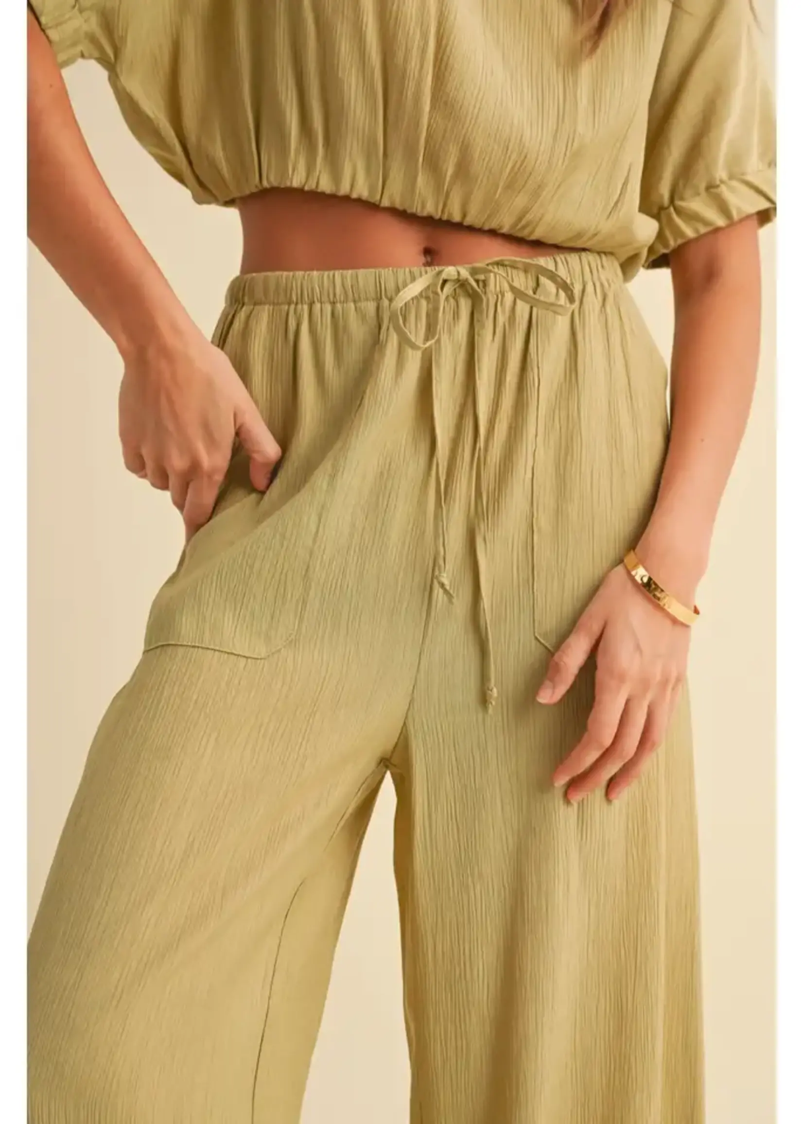 Textured Pants