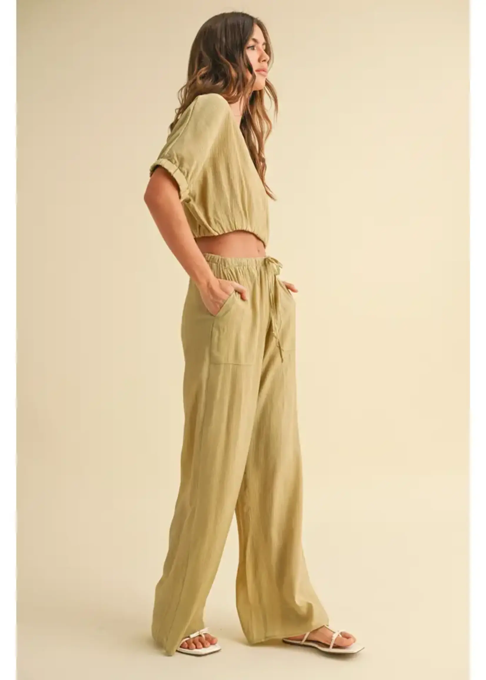Textured Pants