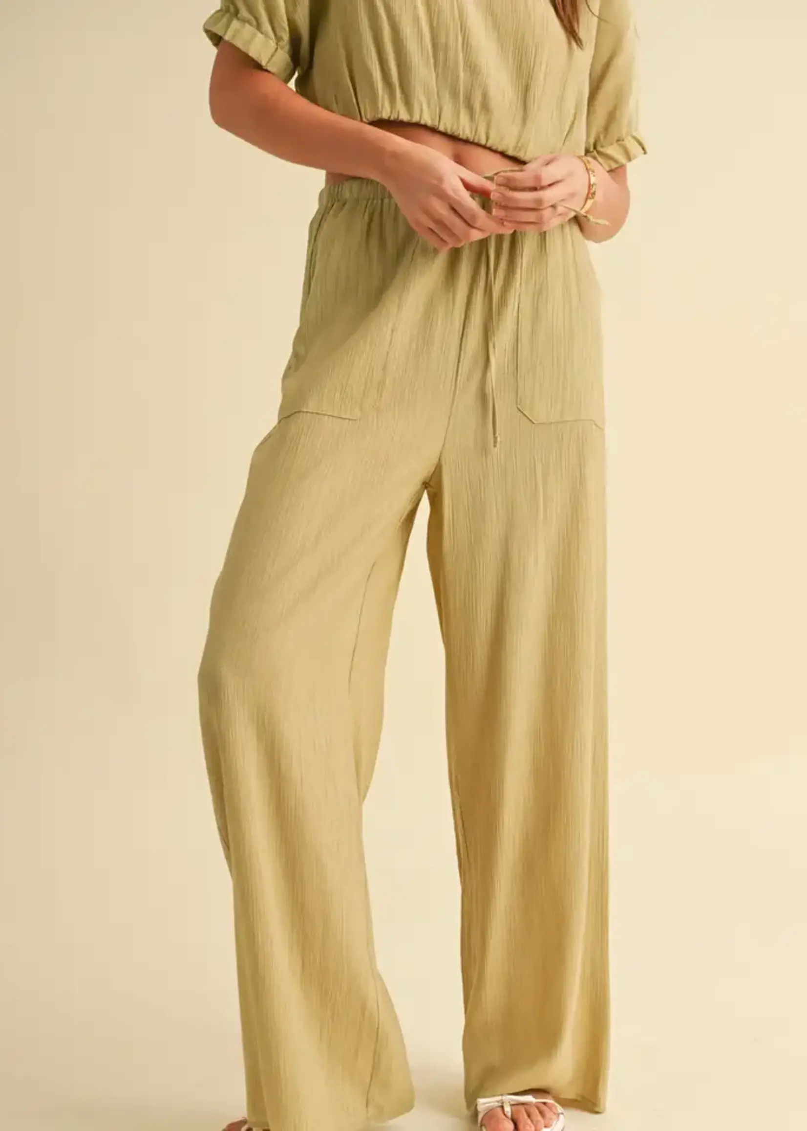 Textured Pants