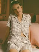 Z Supply Maddie Gingham Short