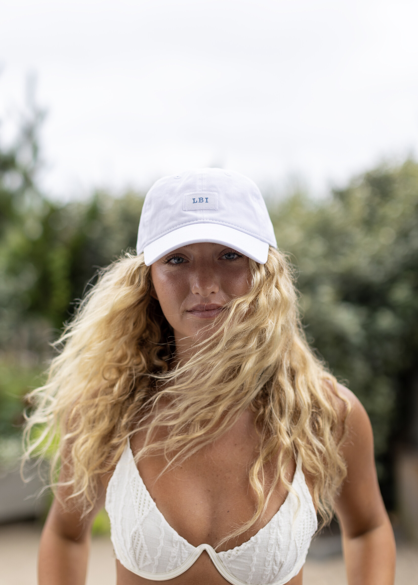 Seagate Studio LBI Hat -  White/Marine Blue