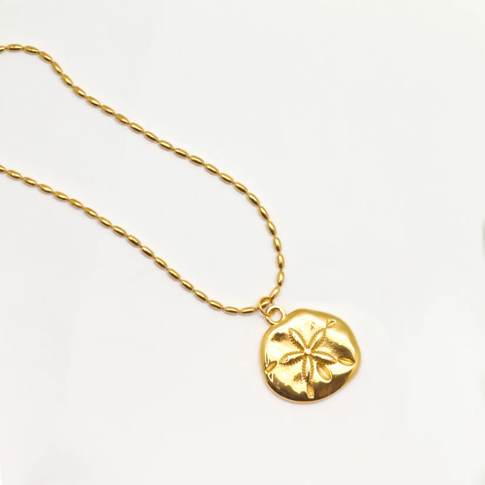 Salty Cali Sand Dollar Necklace