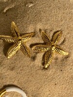 Salty Cali Sea Star Stud Earrings - Gold