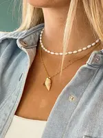 Salty Cali Seashore Pendant Necklace - Salty Babes